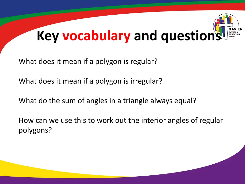 key vocabulary and questions 2