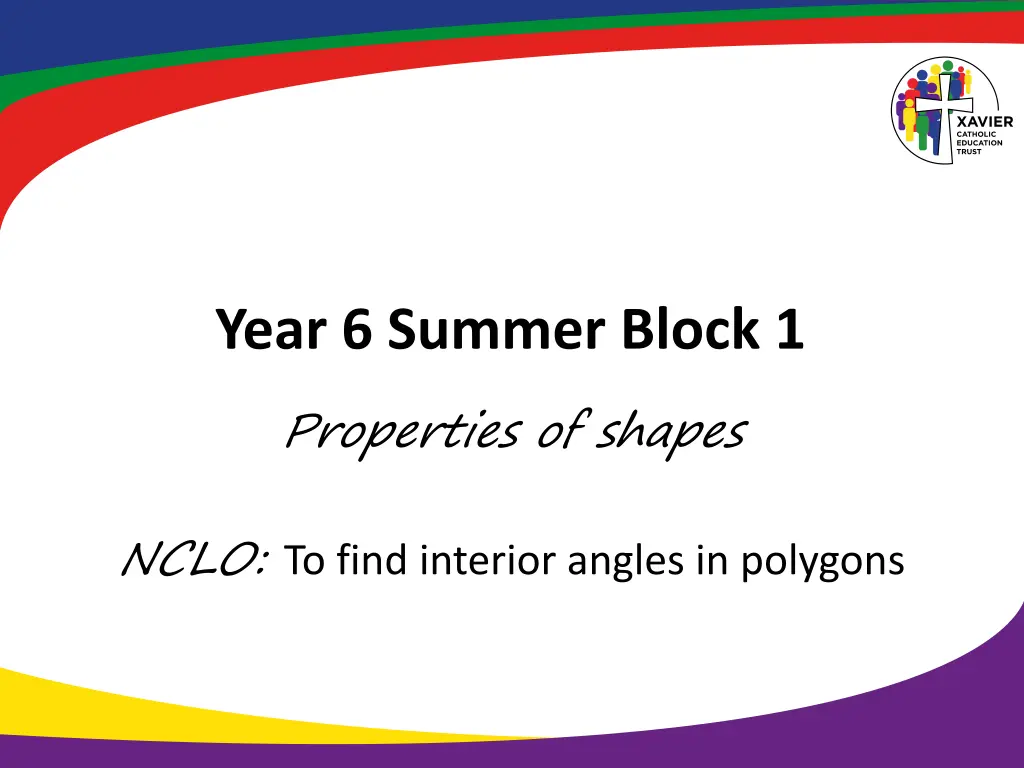 year 6 summer block 1 2