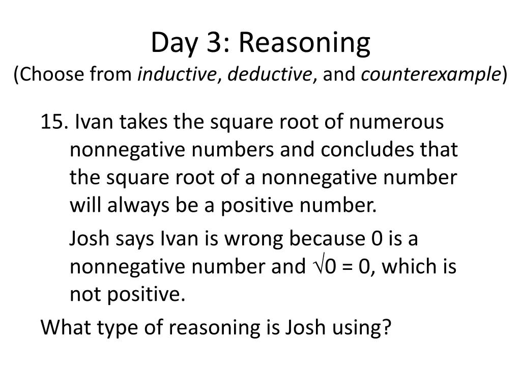 day 3 reasoning 2