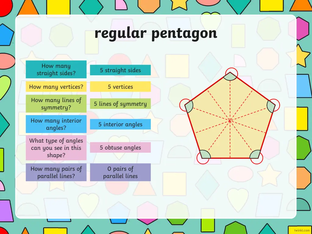 regular pentagon