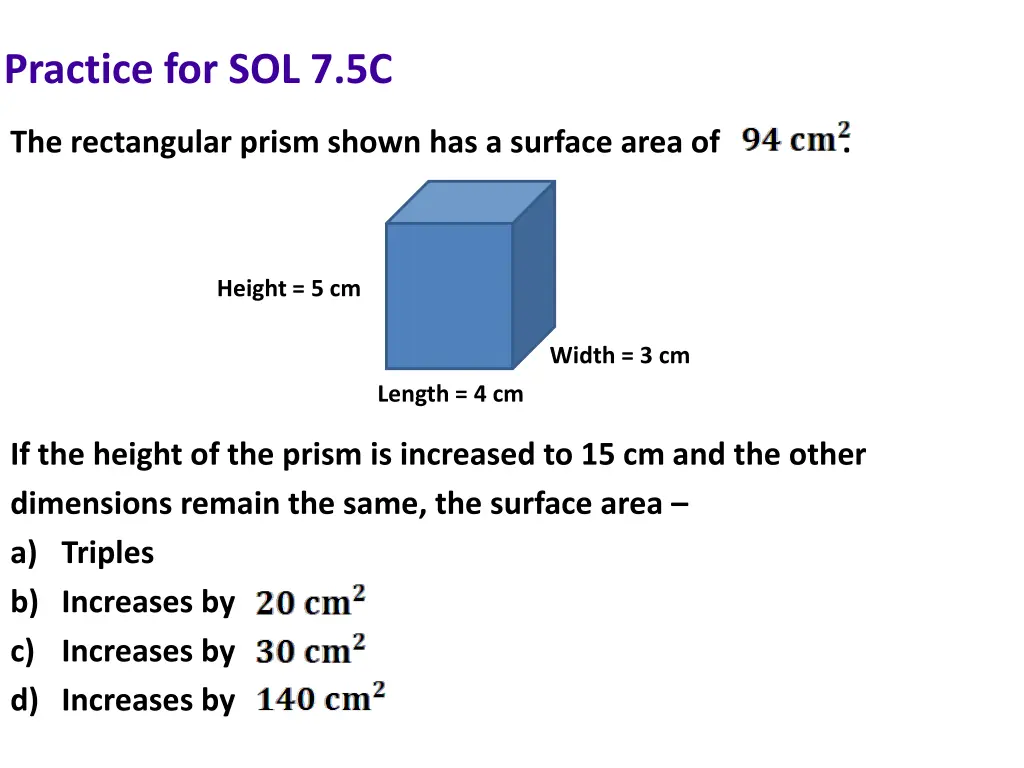 practice for sol 7 5c 3