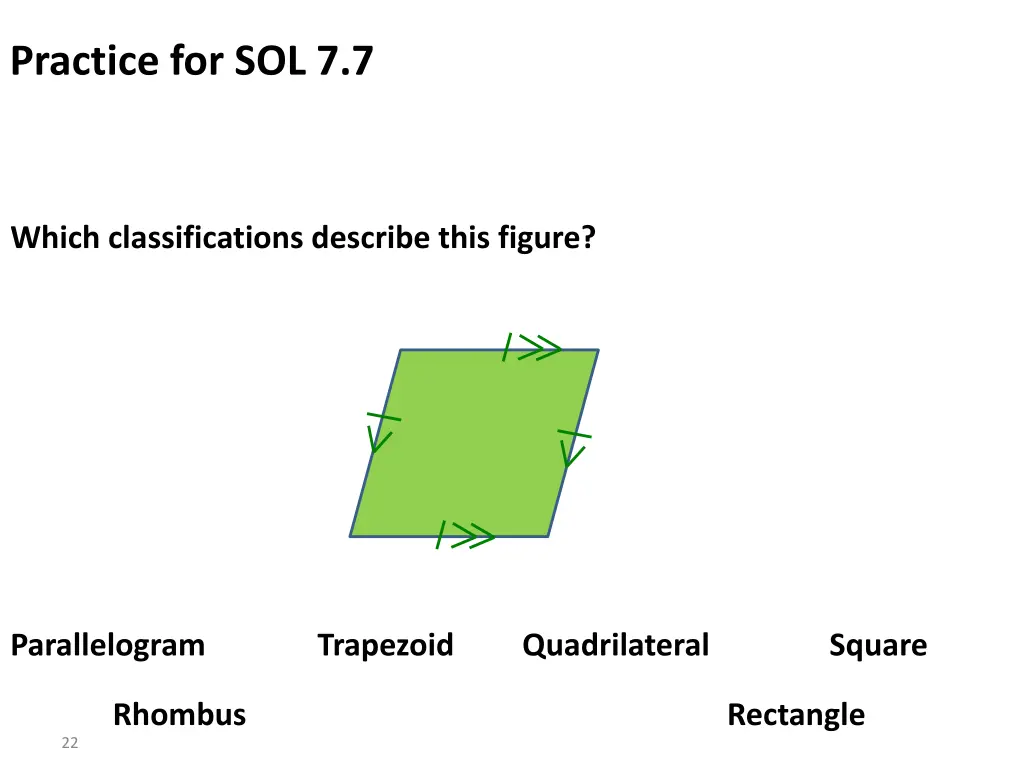 practice for sol 7 7 2