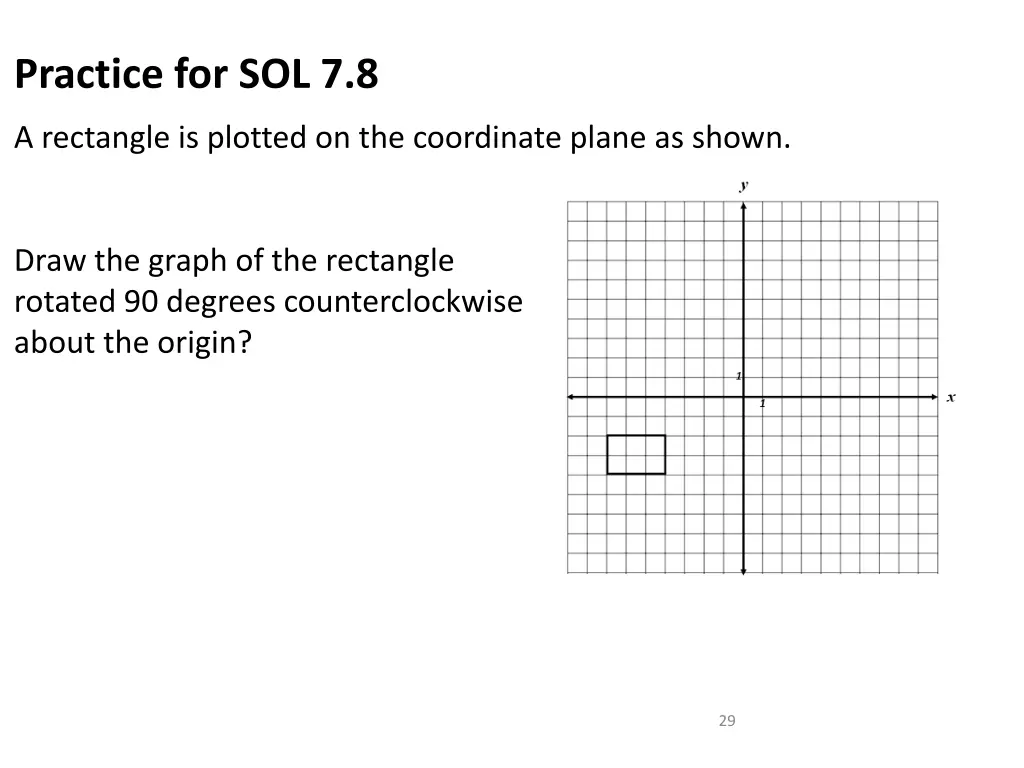 practice for sol 7 8 3