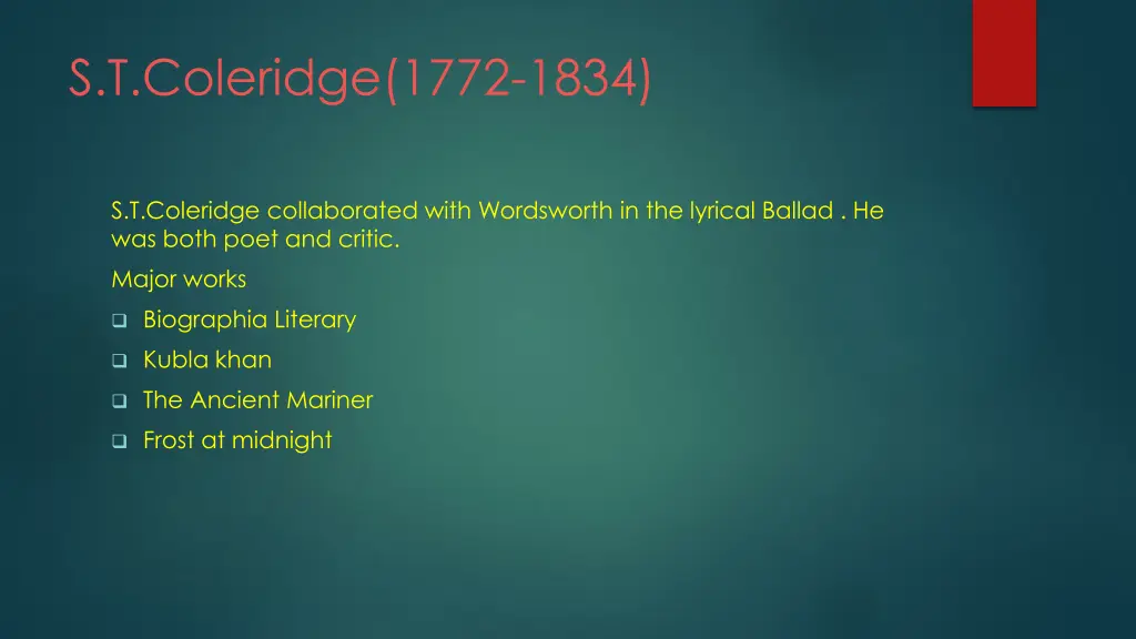 s t coleridge 1772 1834