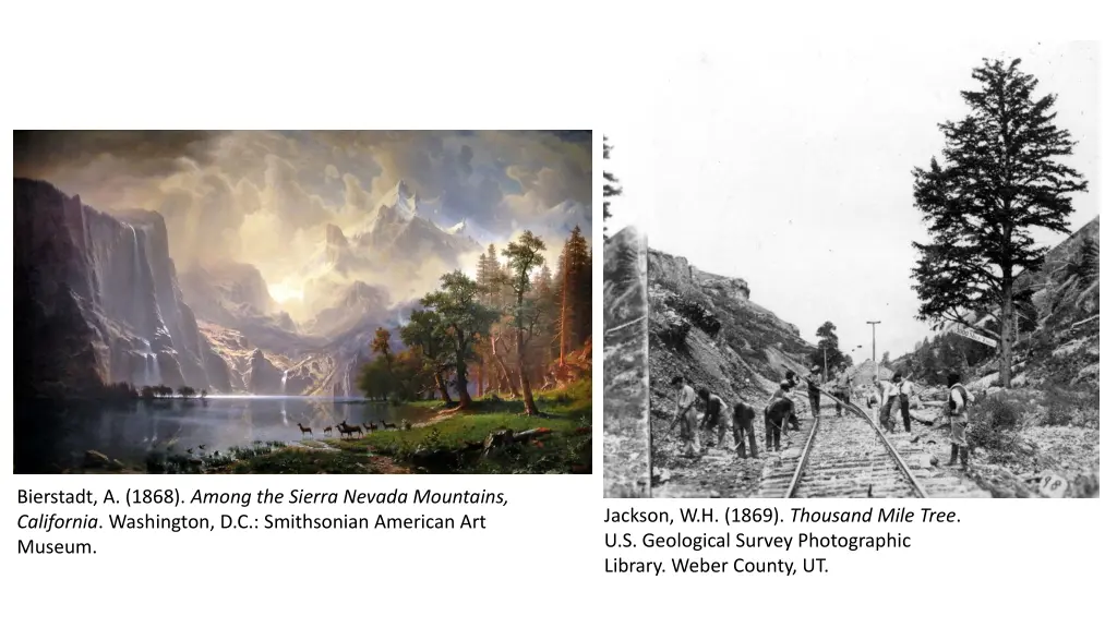 bierstadt a 1868 among the sierra nevada