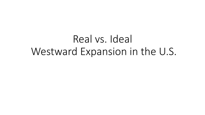 real vs ideal