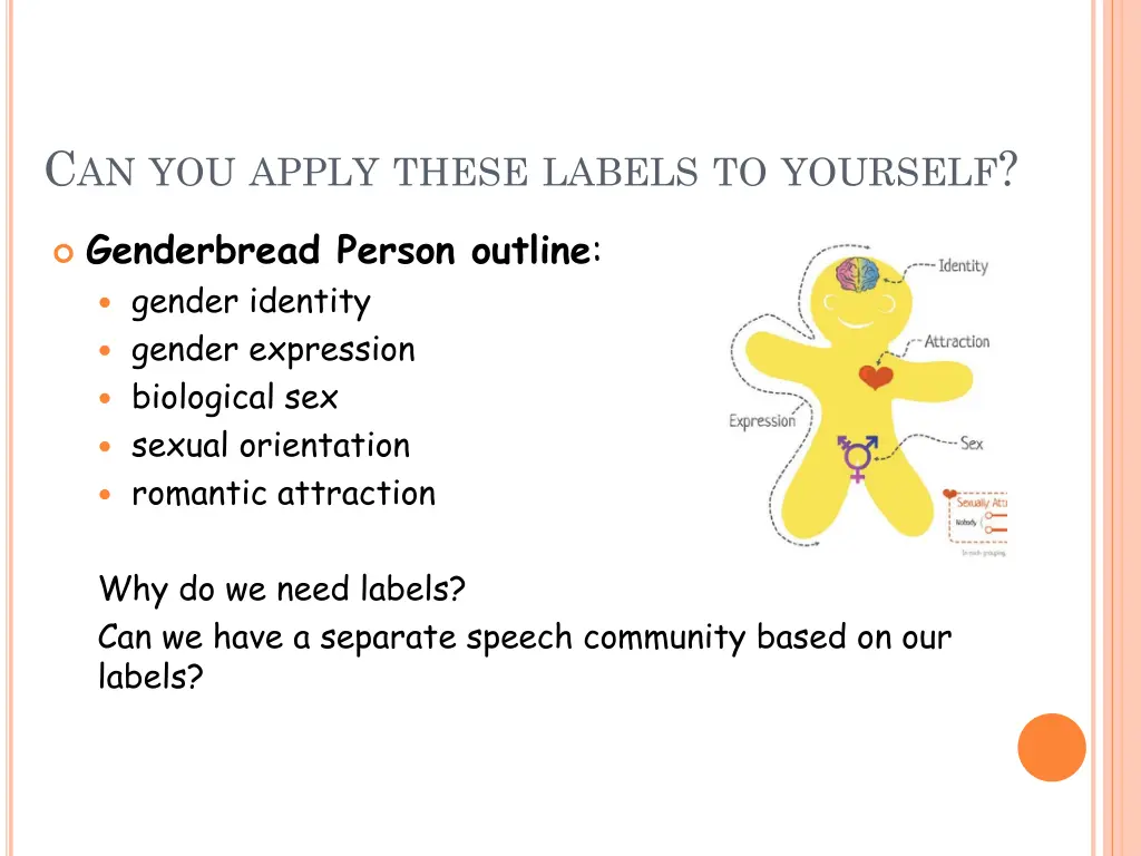 c an you apply these labels to yourself