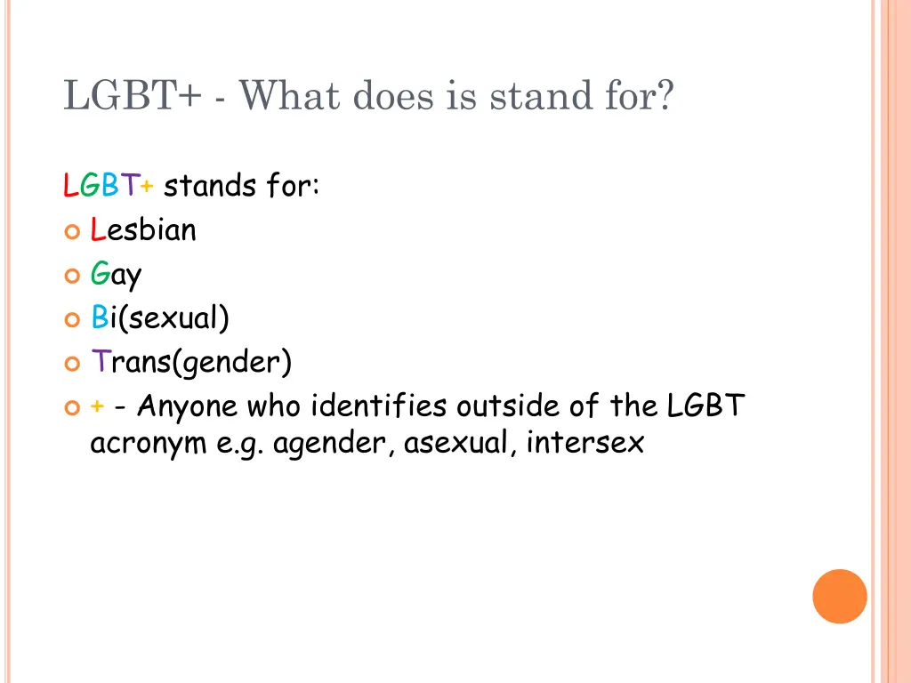 lgbt what does is stand for