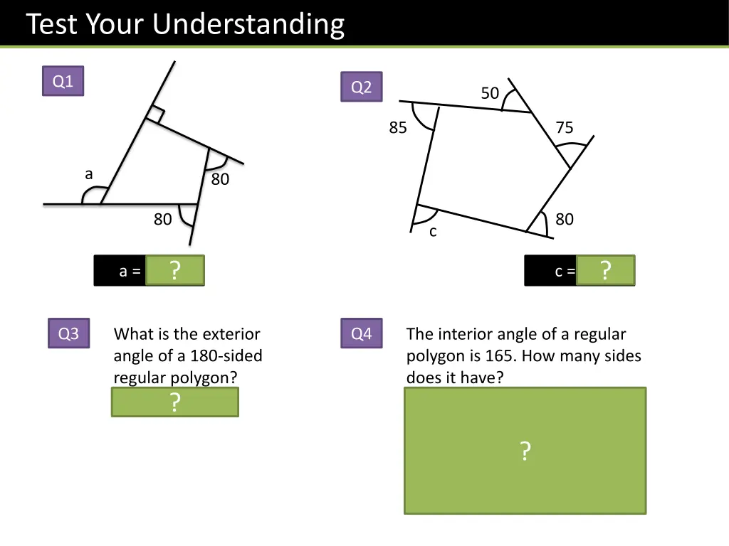 test your understanding 2