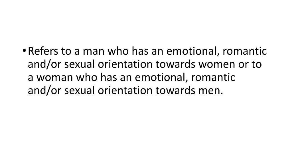 refers to a man who has an emotional romantic 1