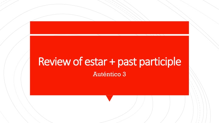 review of review of estar