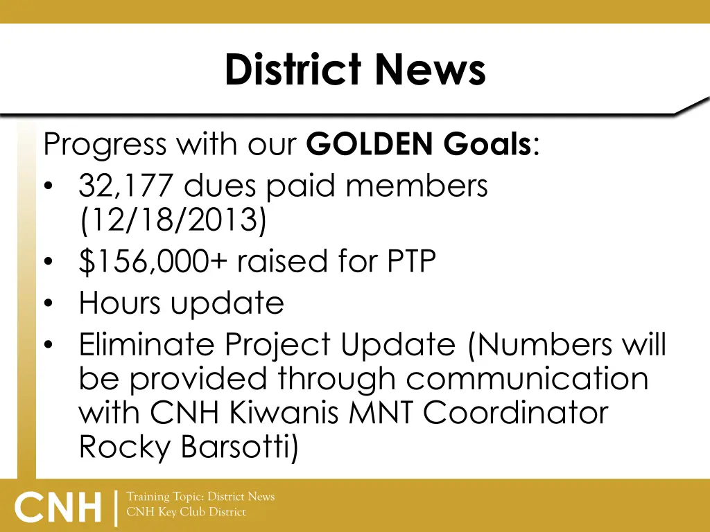 district news