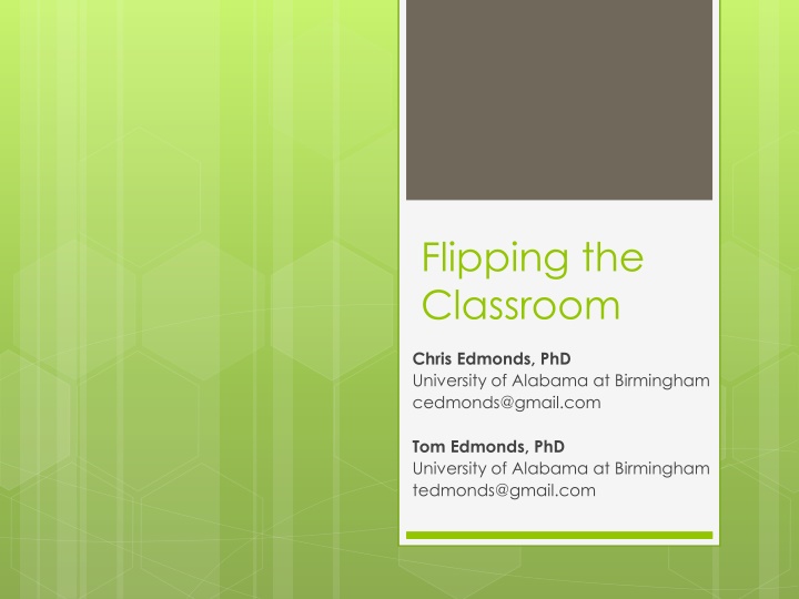 flipping the classroom