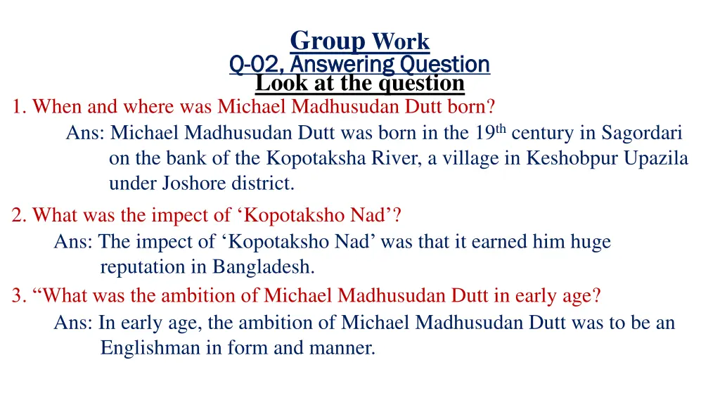 group work q q 02 answering question 02 answering