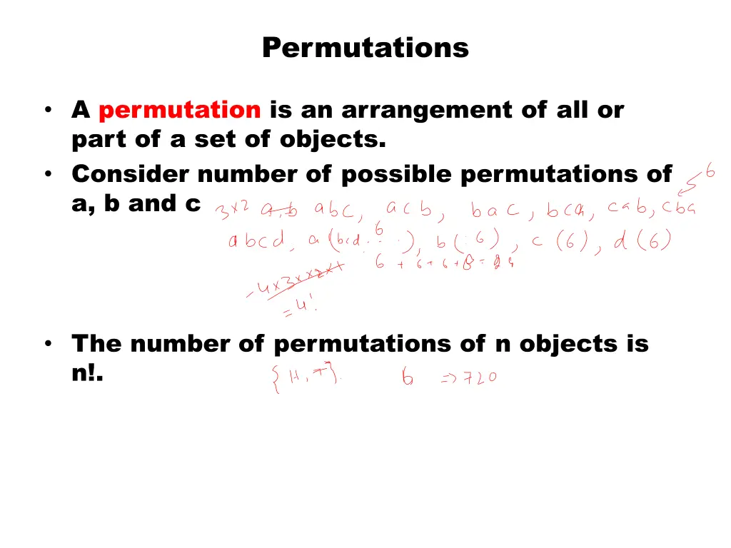 permutations