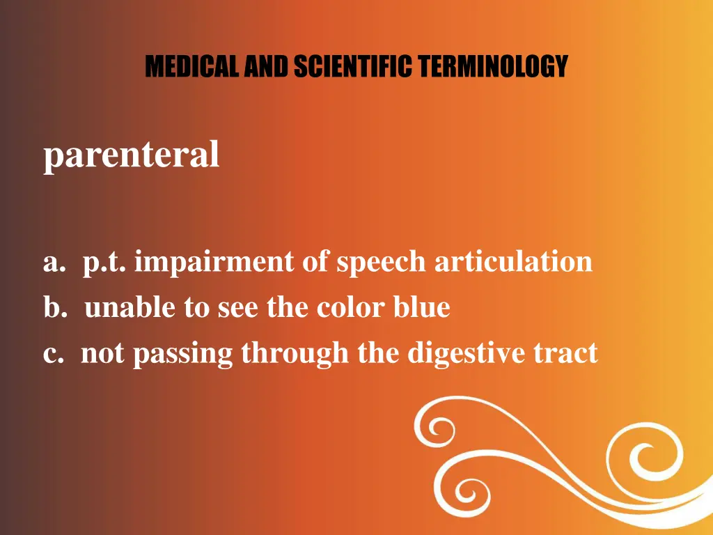 medical and scientific terminology 13