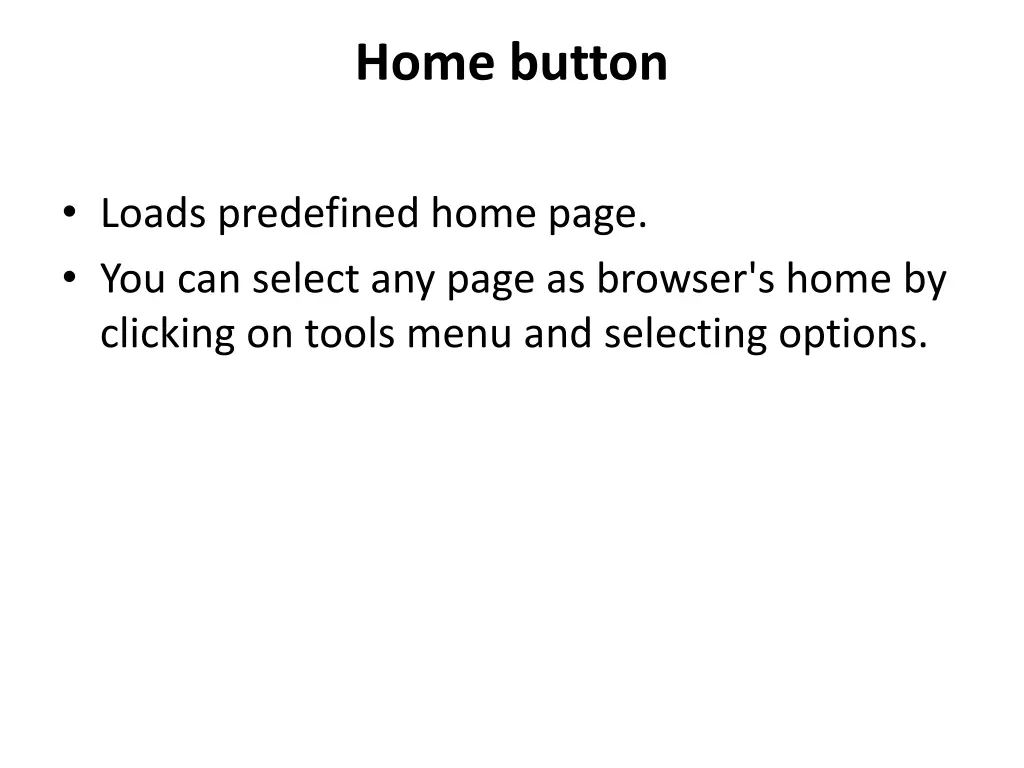 home button