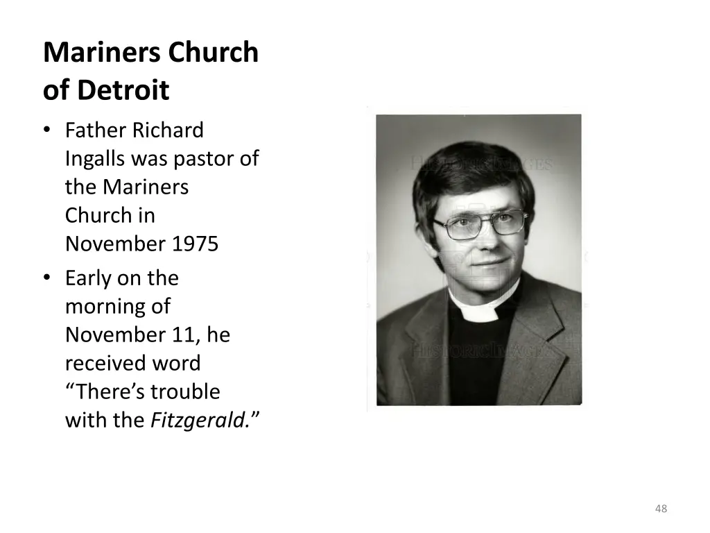 mariners church of detroit father richard ingalls