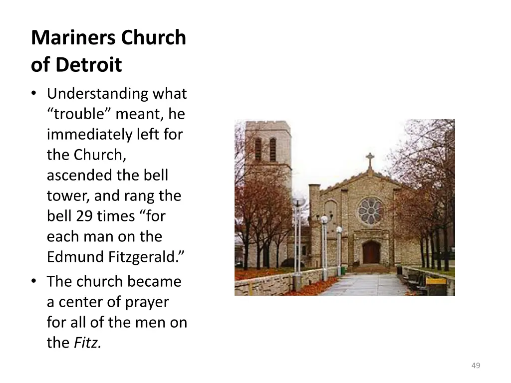 mariners church of detroit understanding what