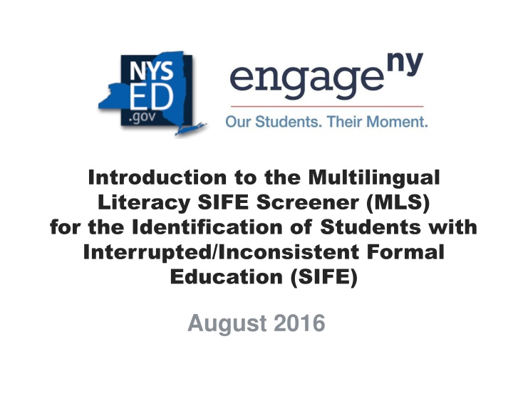 introduction to the multilingual literacy sife