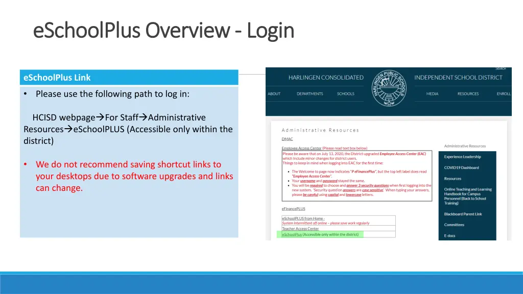 eschoolplus overview eschoolplus overview login