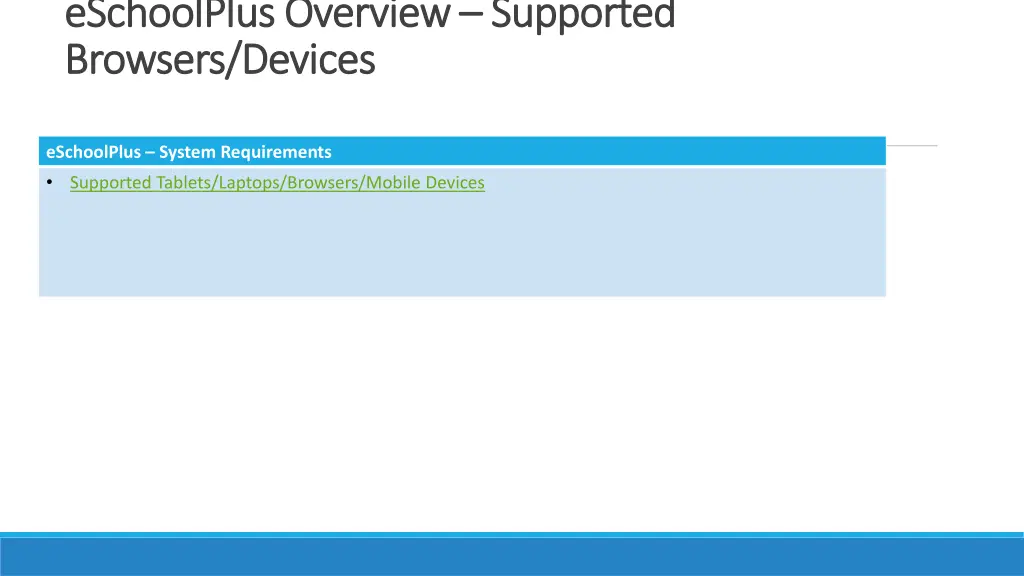 eschoolplus overview eschoolplus overview