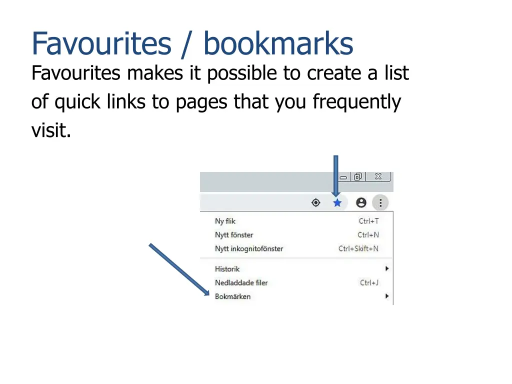 favourites bookmarks favourites makes it possible