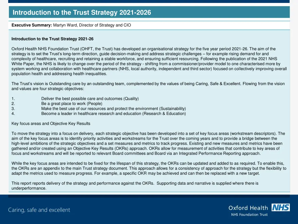 introduction to the trust strategy 2021 2026