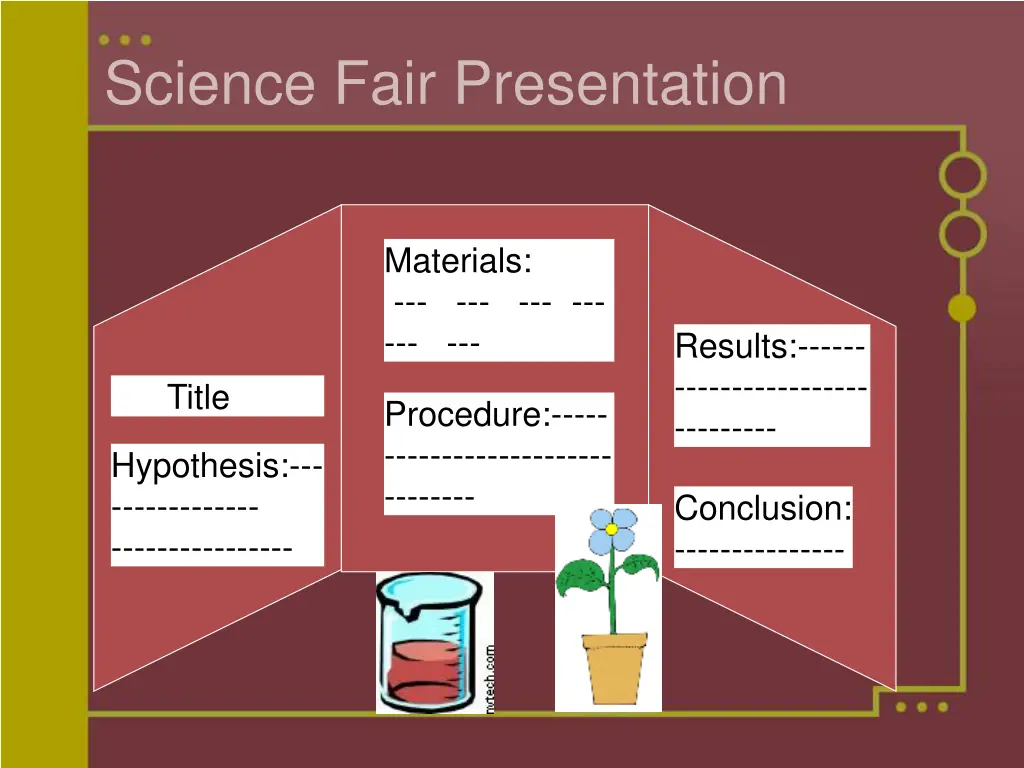 science fair presentation