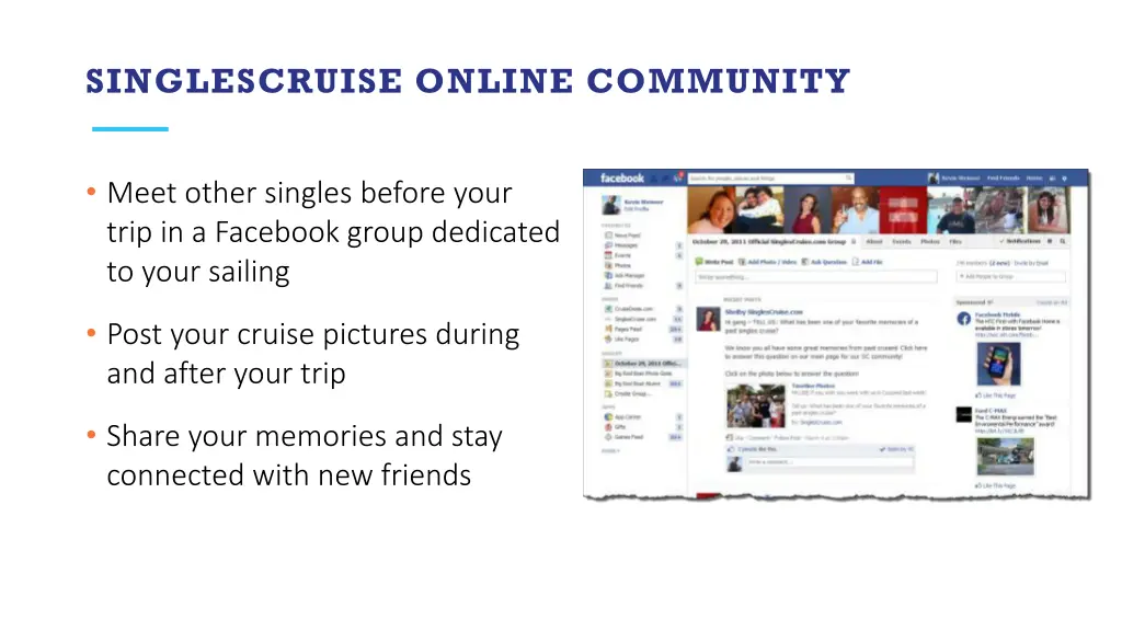 singlescruise online community