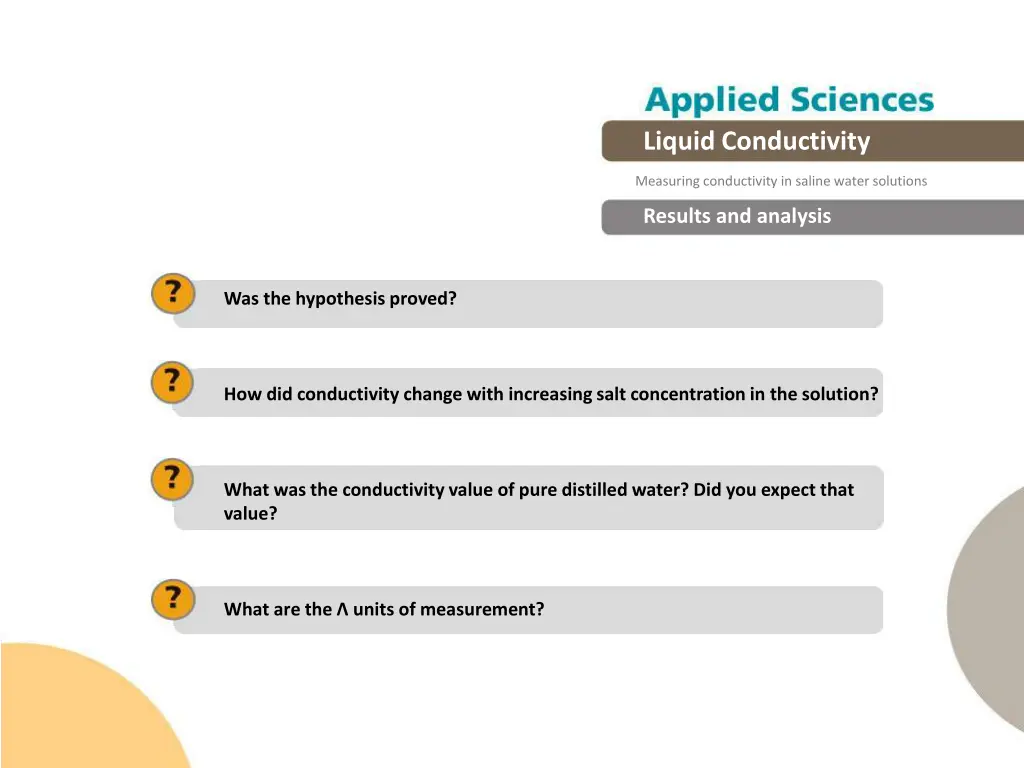 liquid conductivity 16