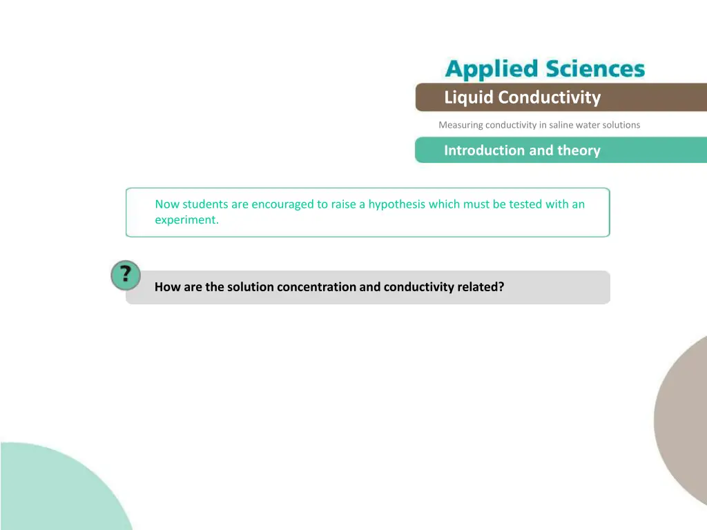 liquid conductivity 5