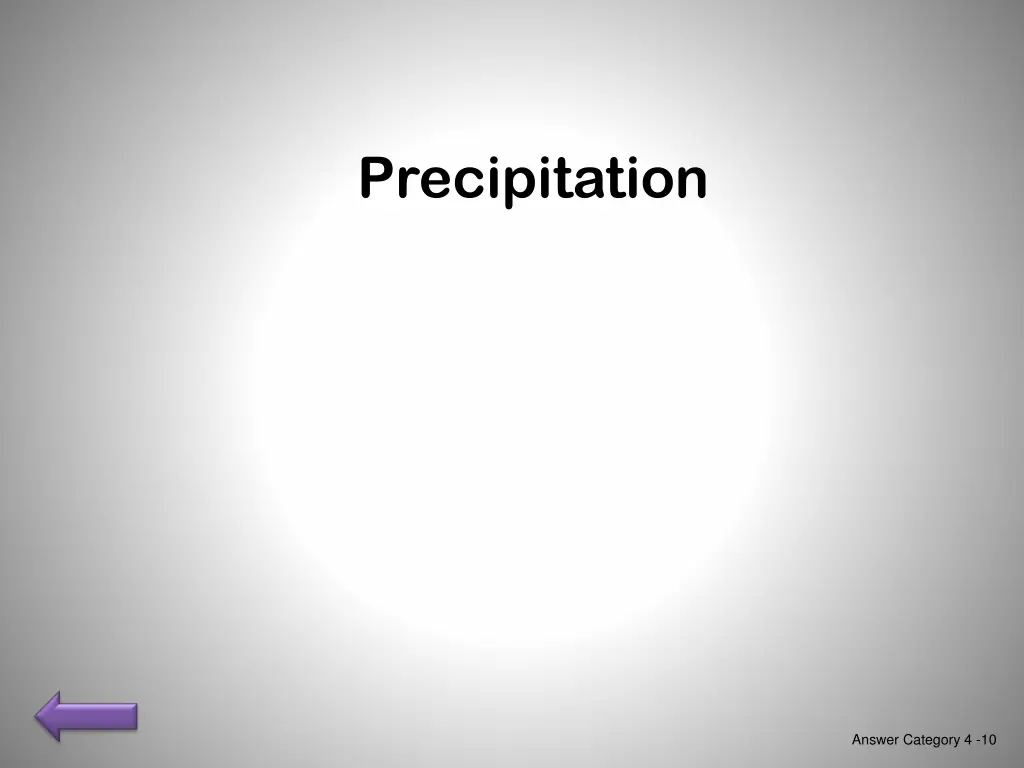 precipitation 1