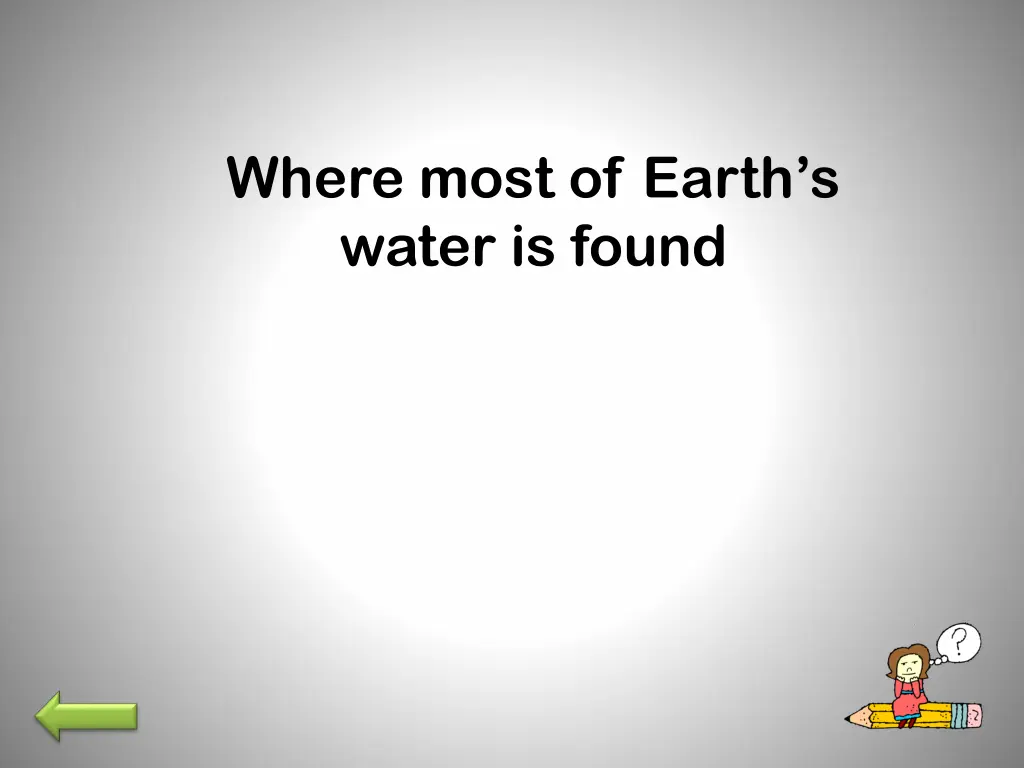 where most of earth s water is found