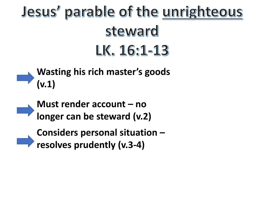 jesus parable of the unrighteous steward 2