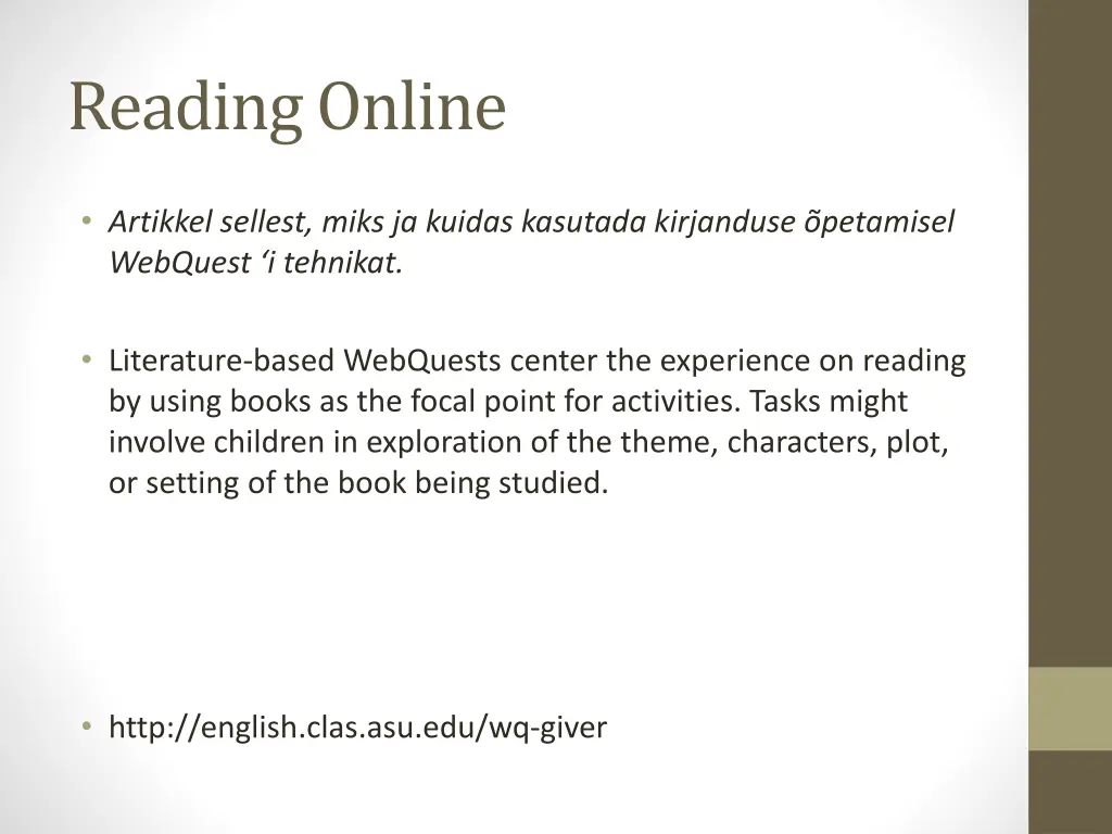 readingonline