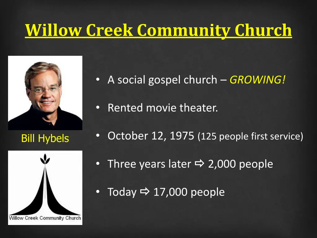 willow creek community church