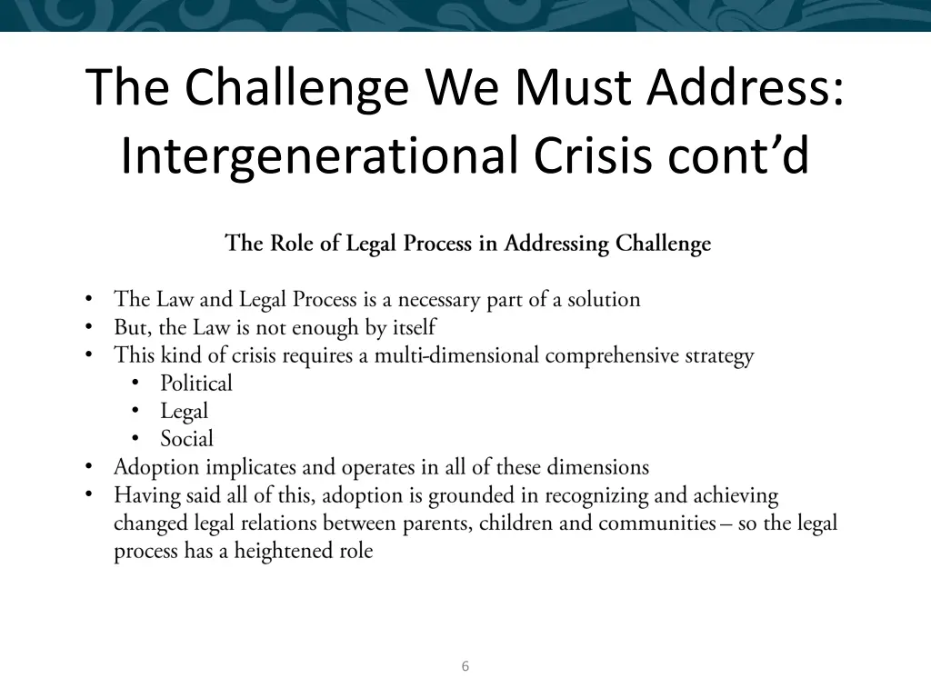 the challenge we must address intergenerational 3