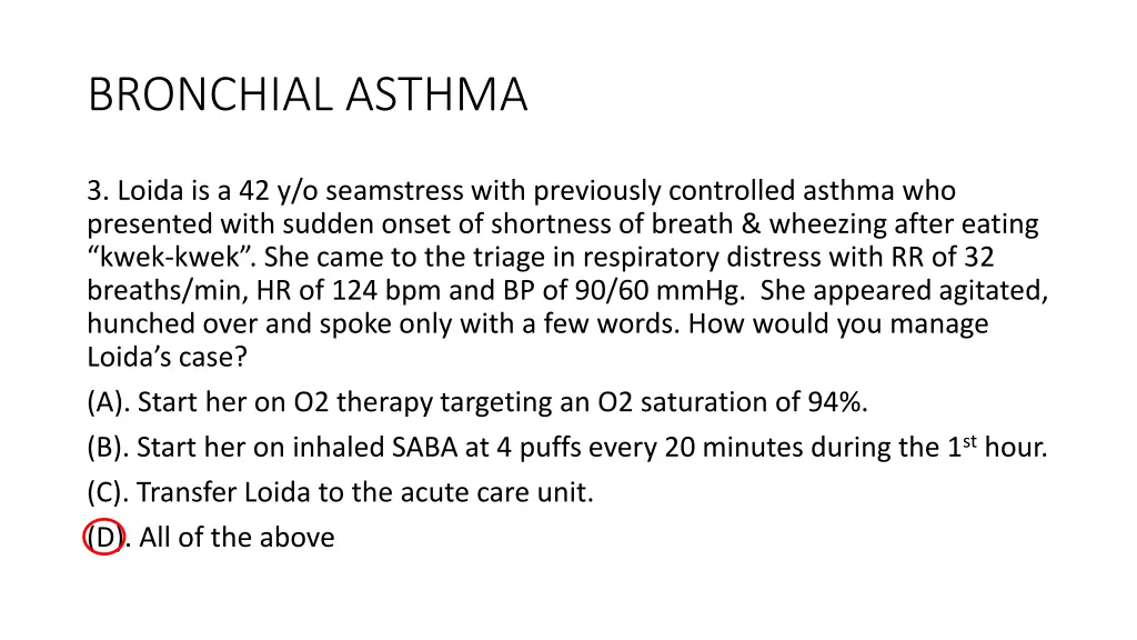 bronchial asthma 2