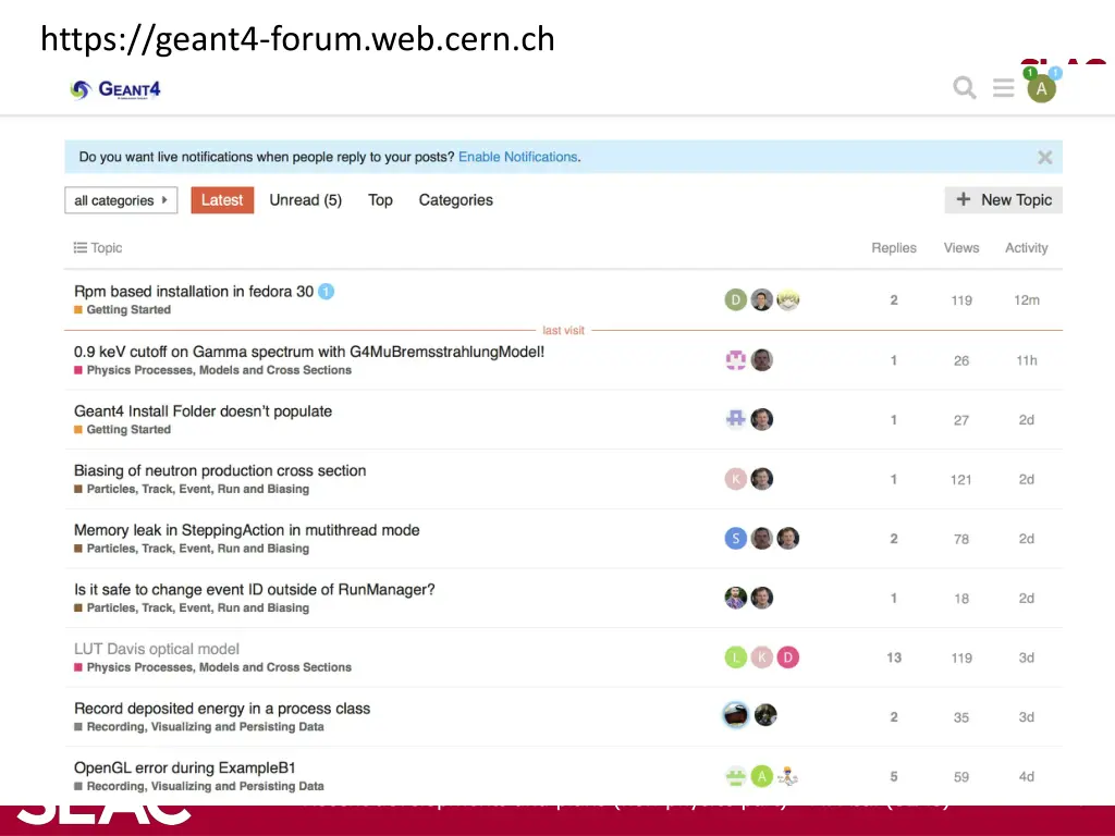 https geant4 forum web cern ch