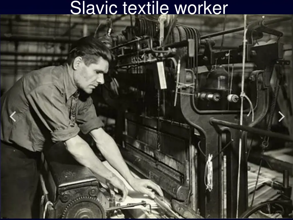 slavic textile worker