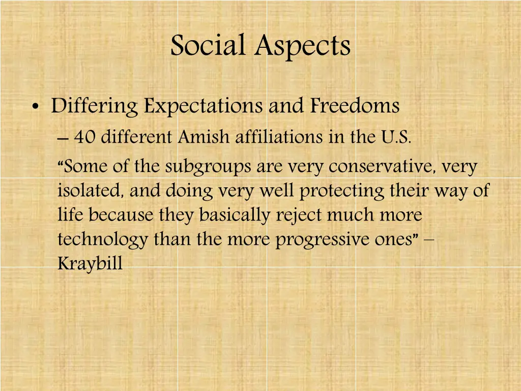 social aspects 2