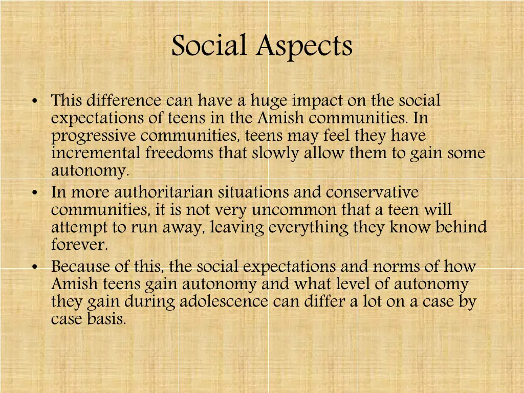 social aspects 3