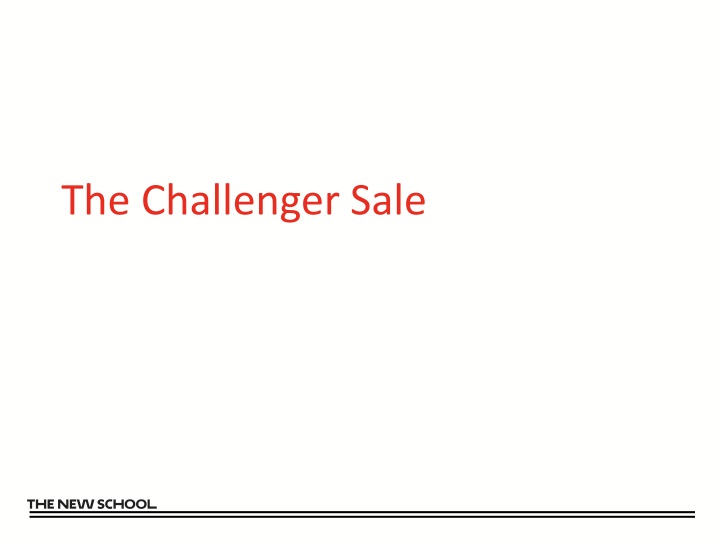 the challenger sale