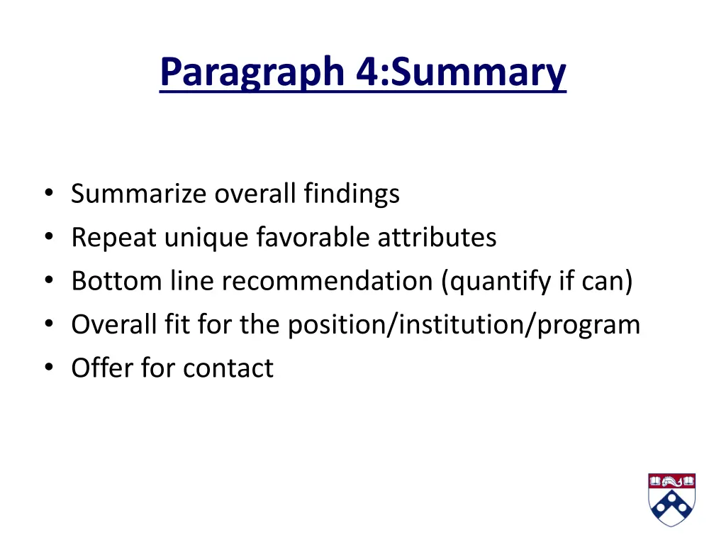 paragraph 4 summary