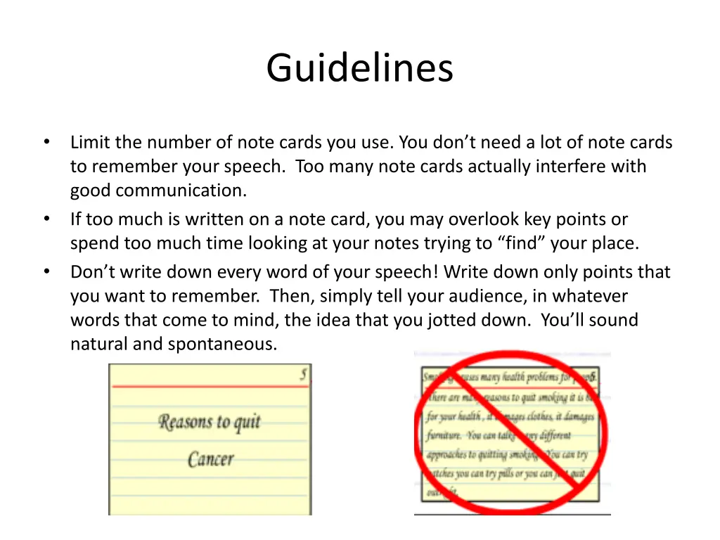 guidelines 1