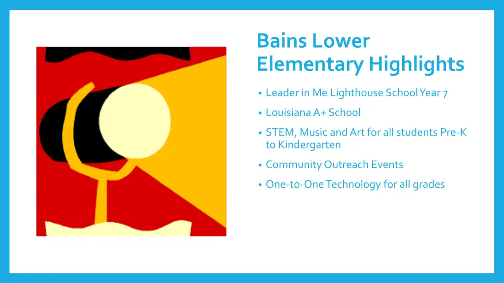 bains lower elementary highlights