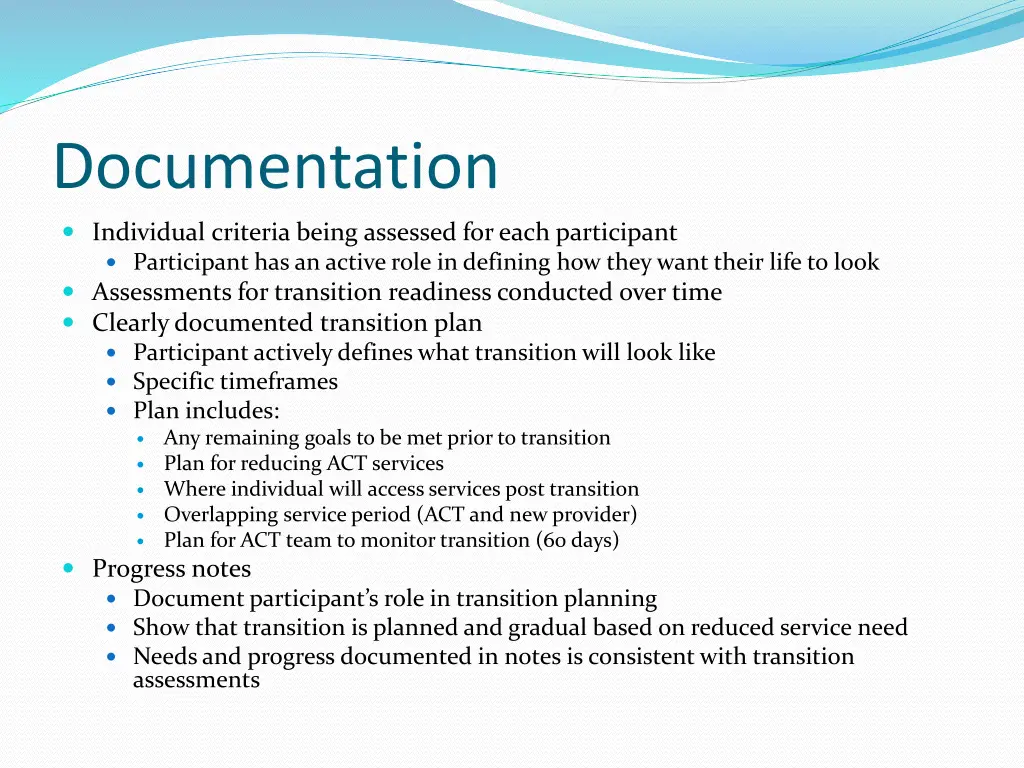 documentation