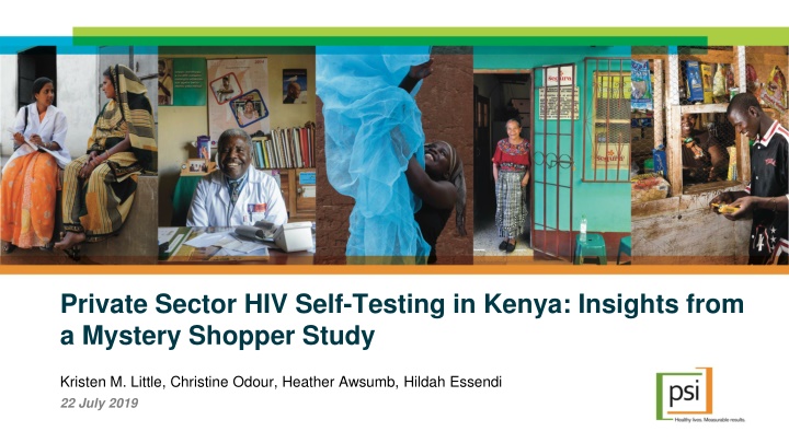 private sector hiv self testing in kenya insights