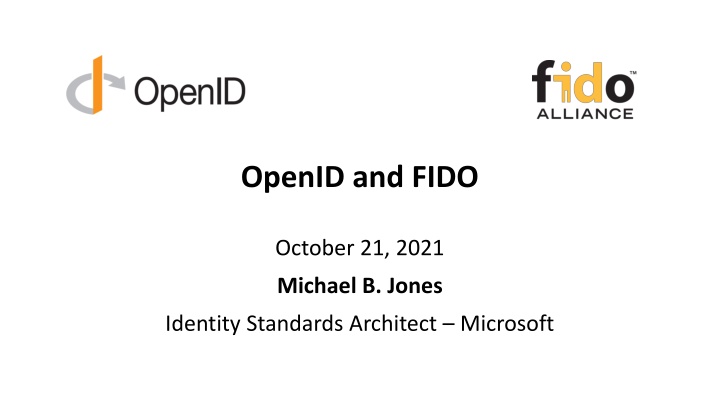 openid and fido